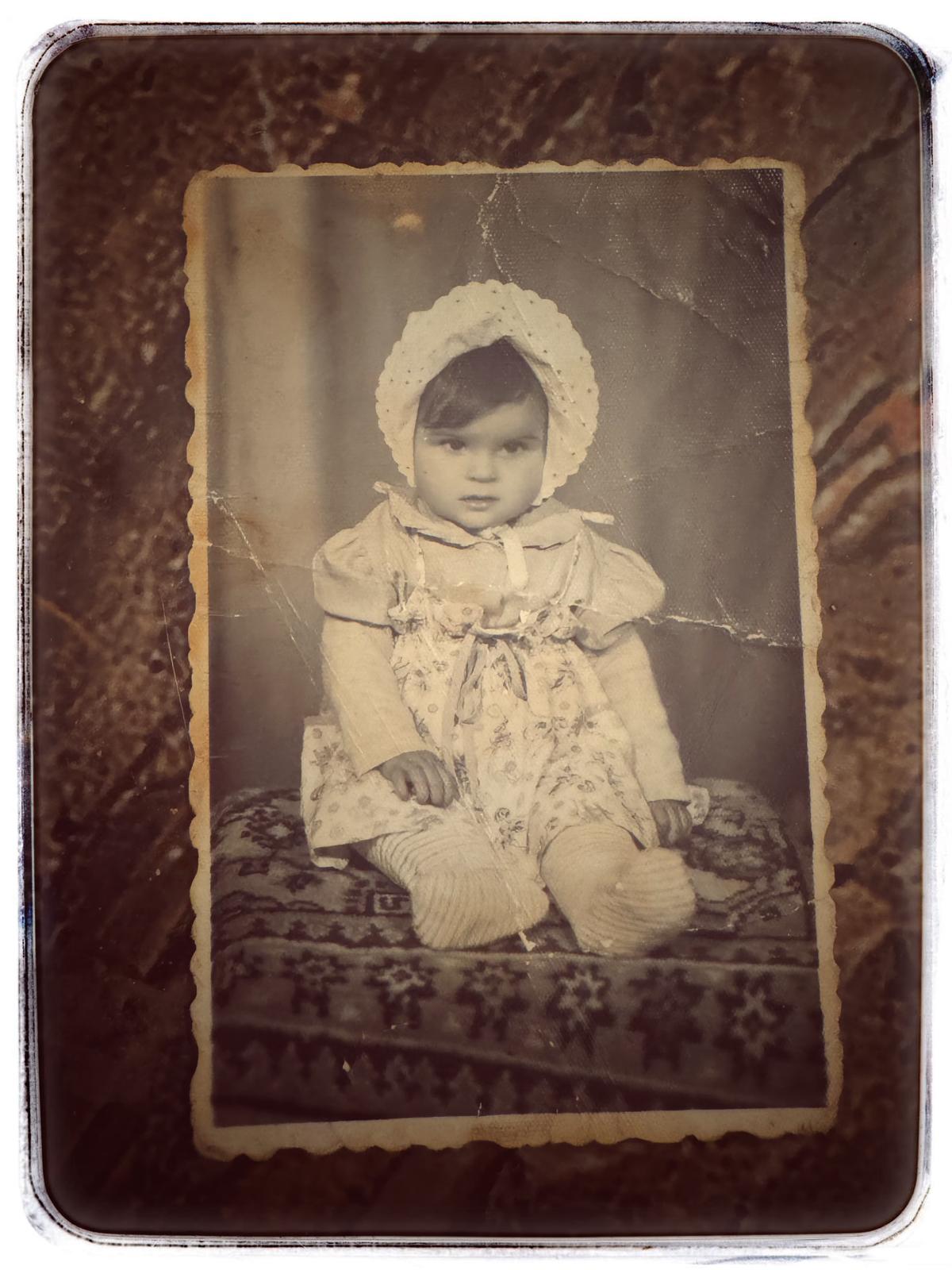 Dr. Virginia Ardeleanu în copilărie