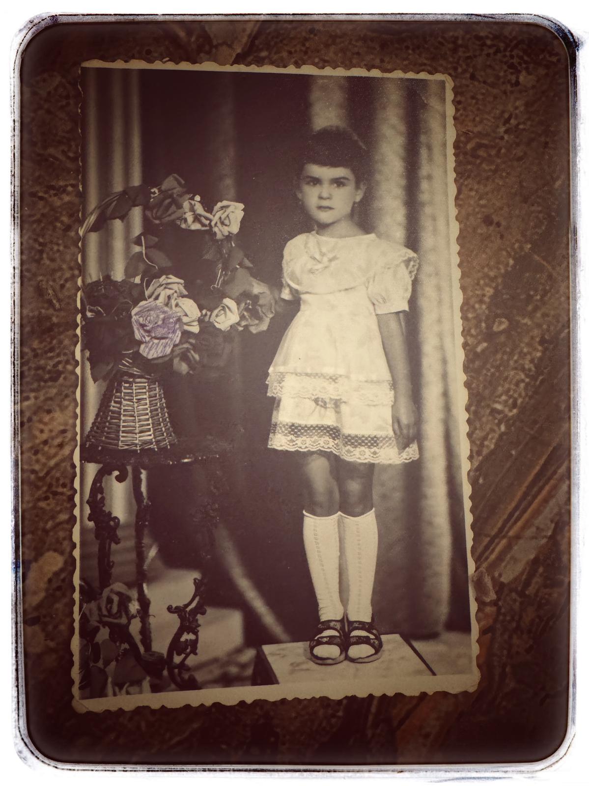 Dr. Virginia Ardeleanu în copilărie